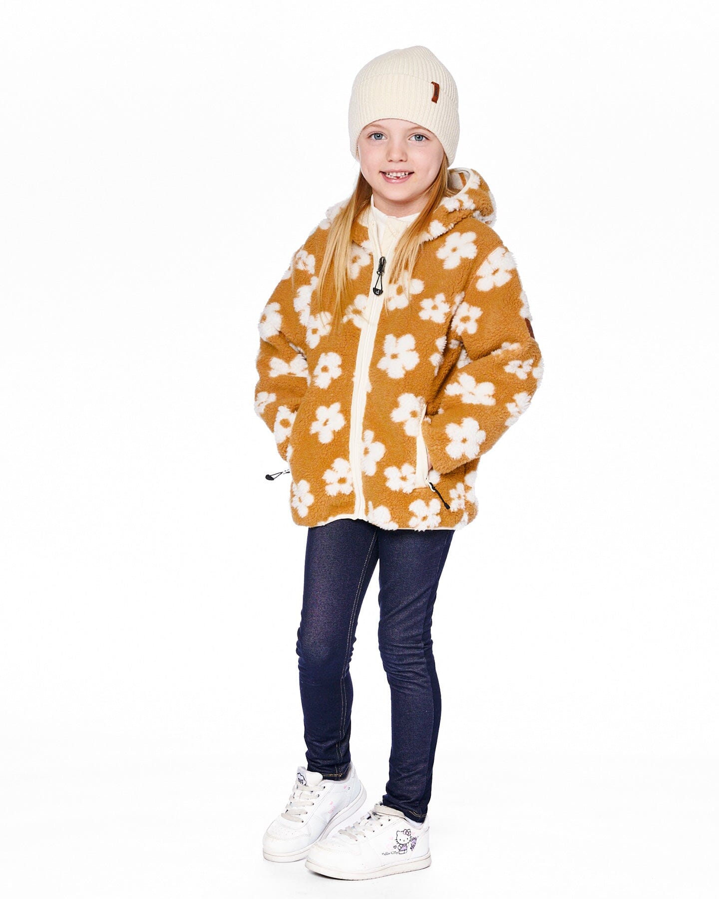 Mid-Season Sherpa Jacket Light Beige-1