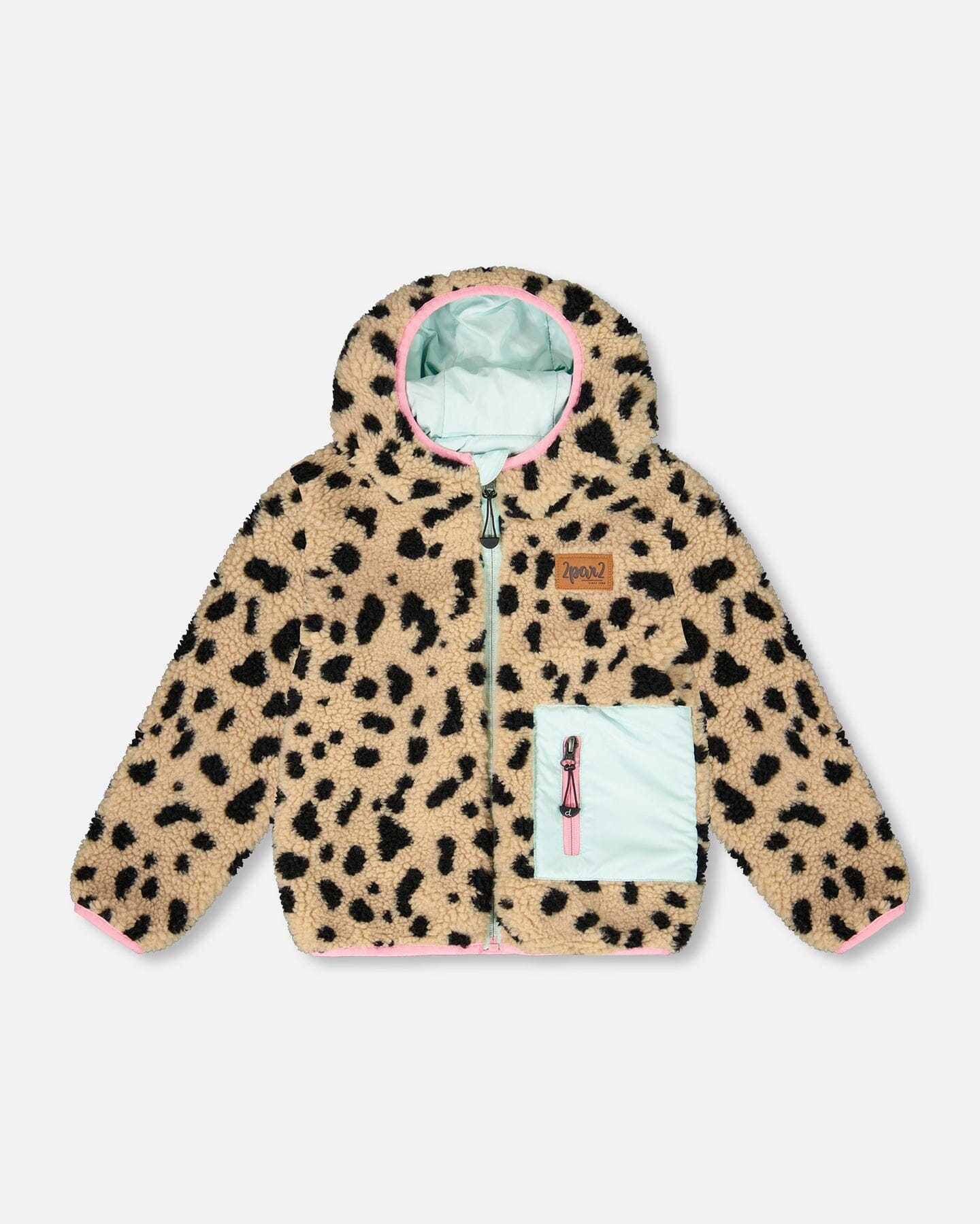 Reversible Mid-Season Jacket Mint Green-0