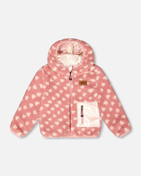 Reversible Mid-Season Jacket Light Pink-0