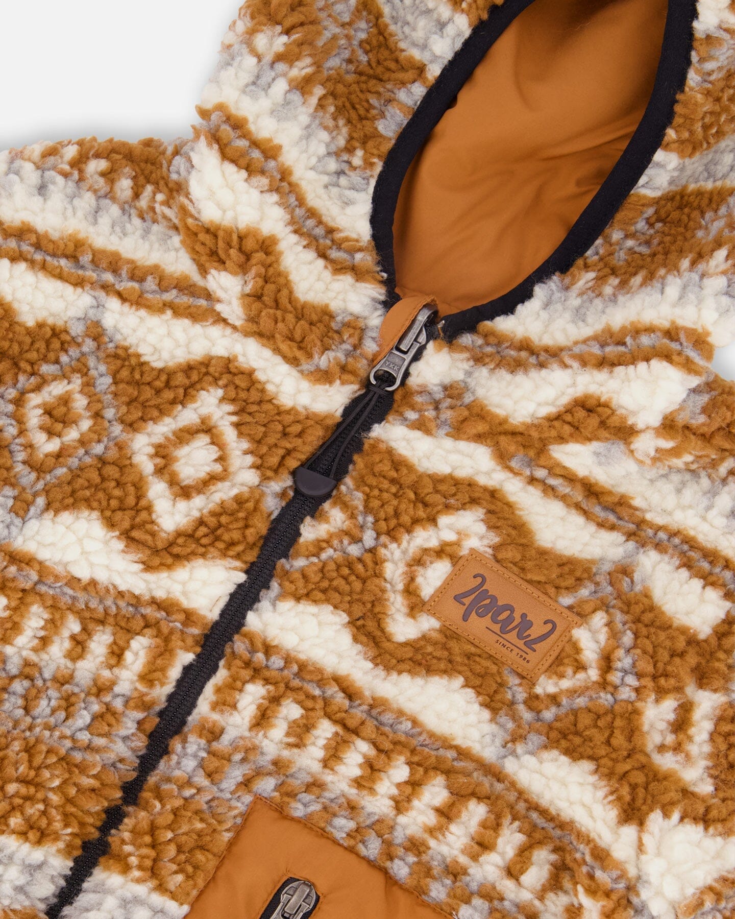 Reversible Mid-Season Jacket Brown Pecan-4