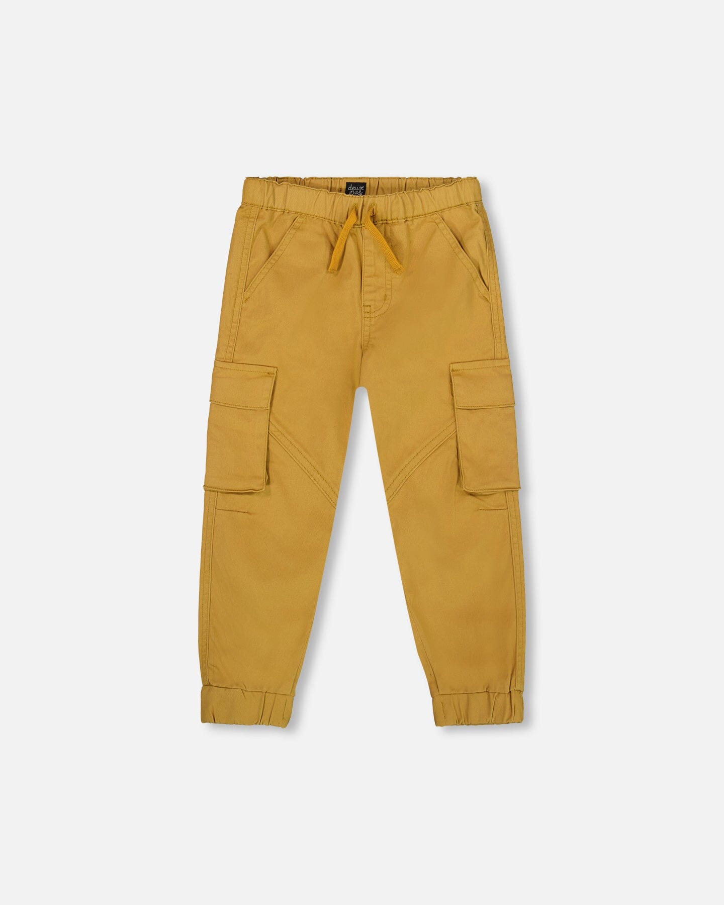 Twill Jogger Cargo Pants Ochre-0