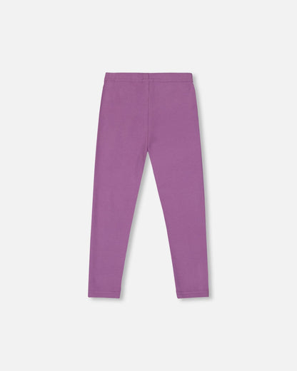Super Soft Ribbed Leggings Lavender-2