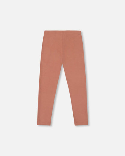Super Soft Ribbed Leggings Dusty Pink-3