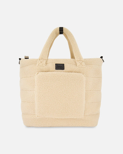 Diaper Bag With Changing Mat Light Beige-0