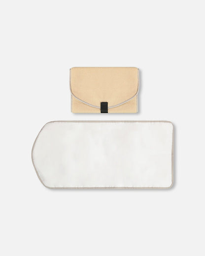 Diaper Bag With Changing Mat Light Beige-1