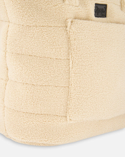 Diaper Bag With Changing Mat Light Beige-3