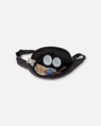 Diaper Changing Sling Bag Black-1