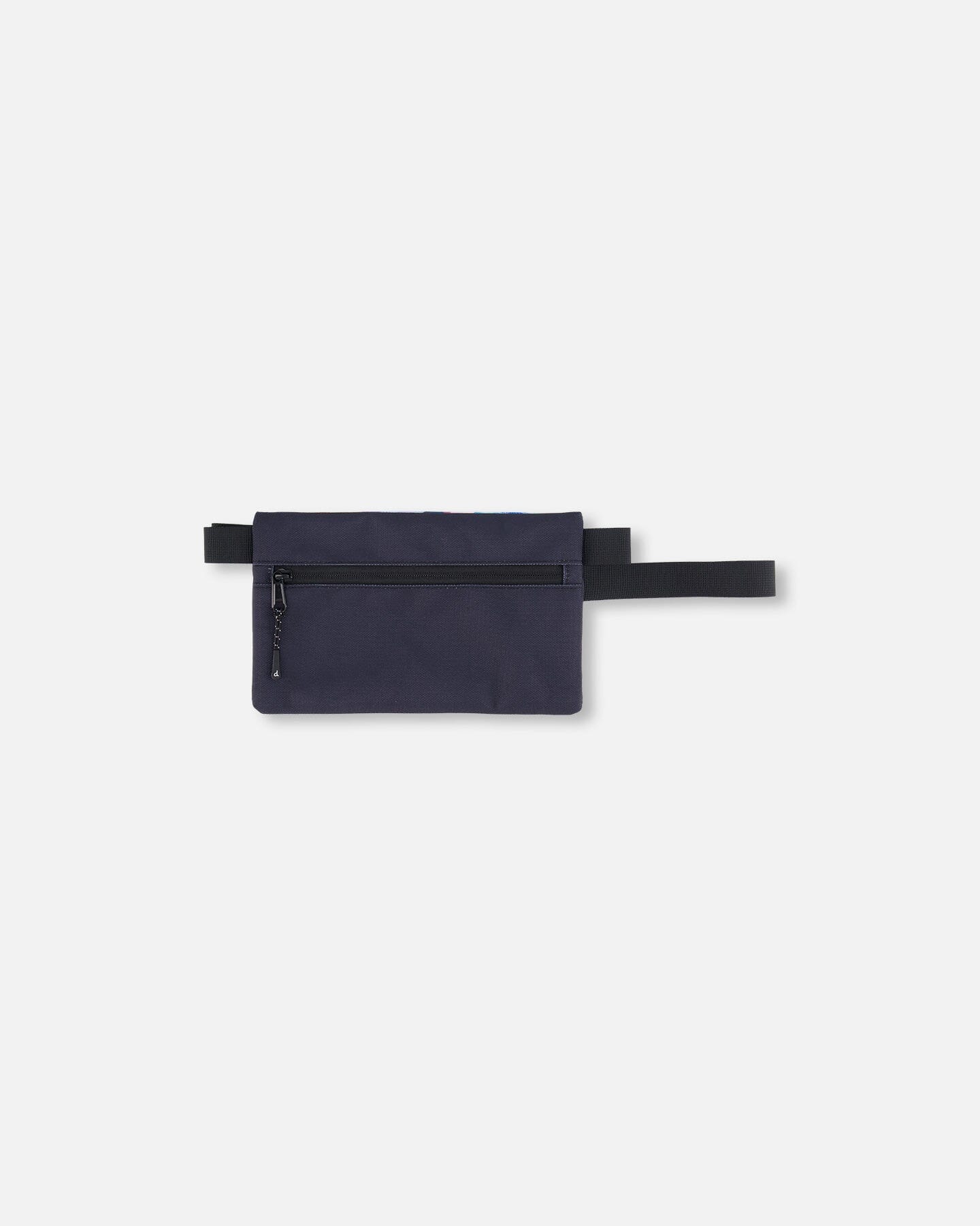 Double Pencil Case Black Butterfly Print-1