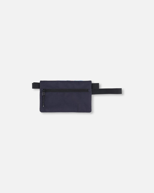 Double Pencil Case Black Butterfly Print-1
