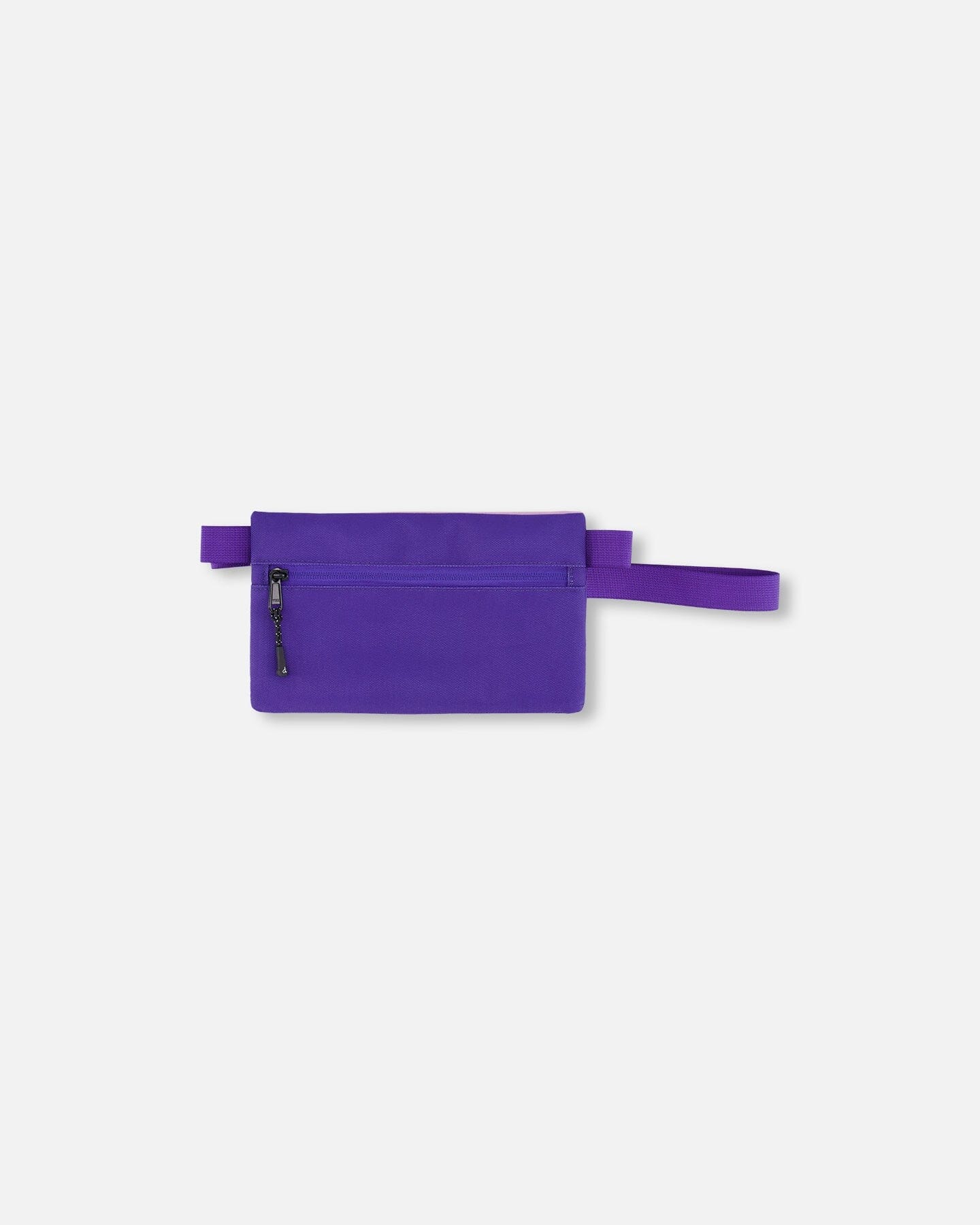 Double Pencil Case Purple Gradient-1