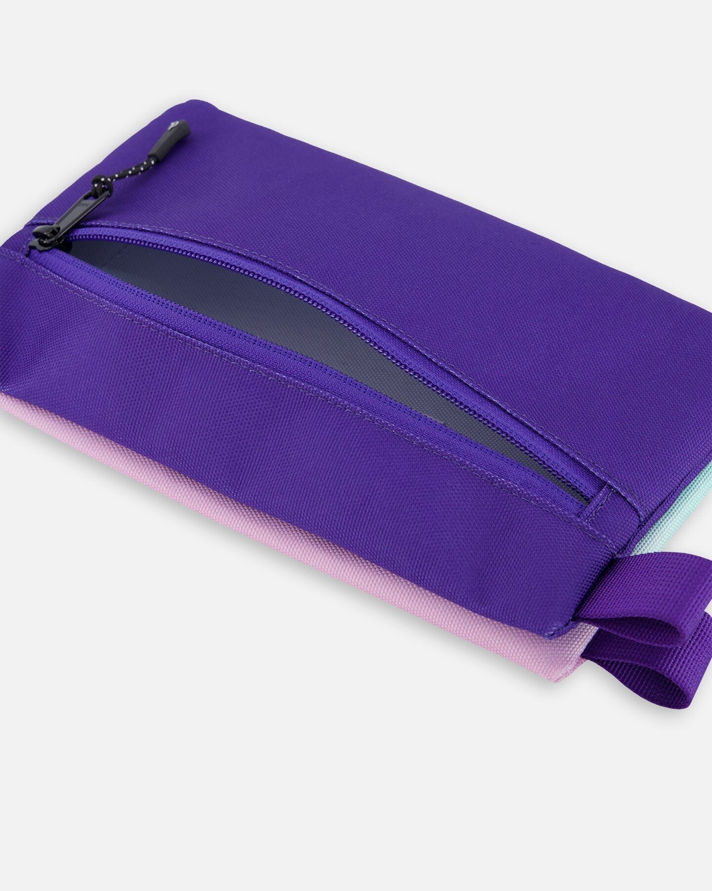 Double Pencil Case Purple Gradient-3