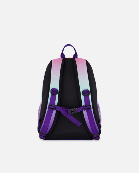 Kids Backpack Purple Gradient-1