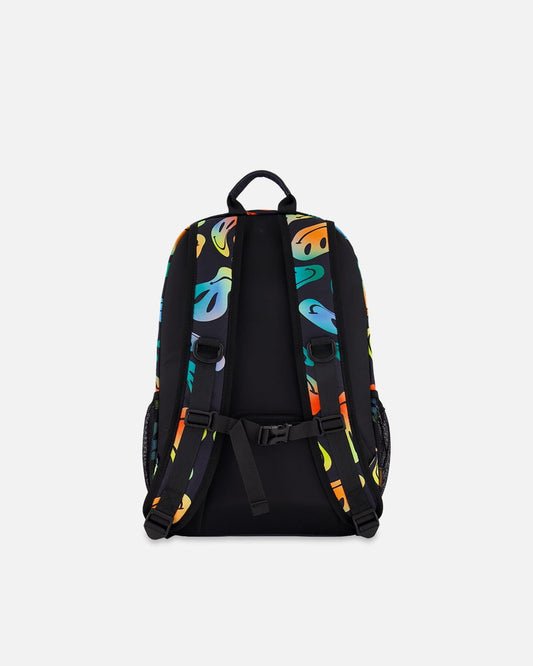 Kids Backpack Smiley Face Boy-1