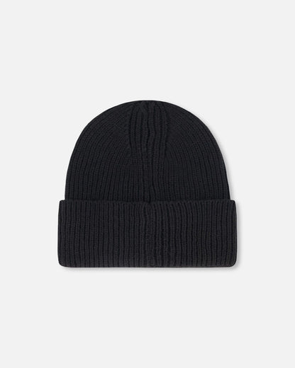 Mid-Season Knit Hat Black-1
