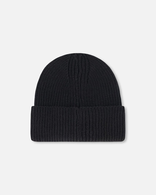 Mid-Season Knit Hat Black-1