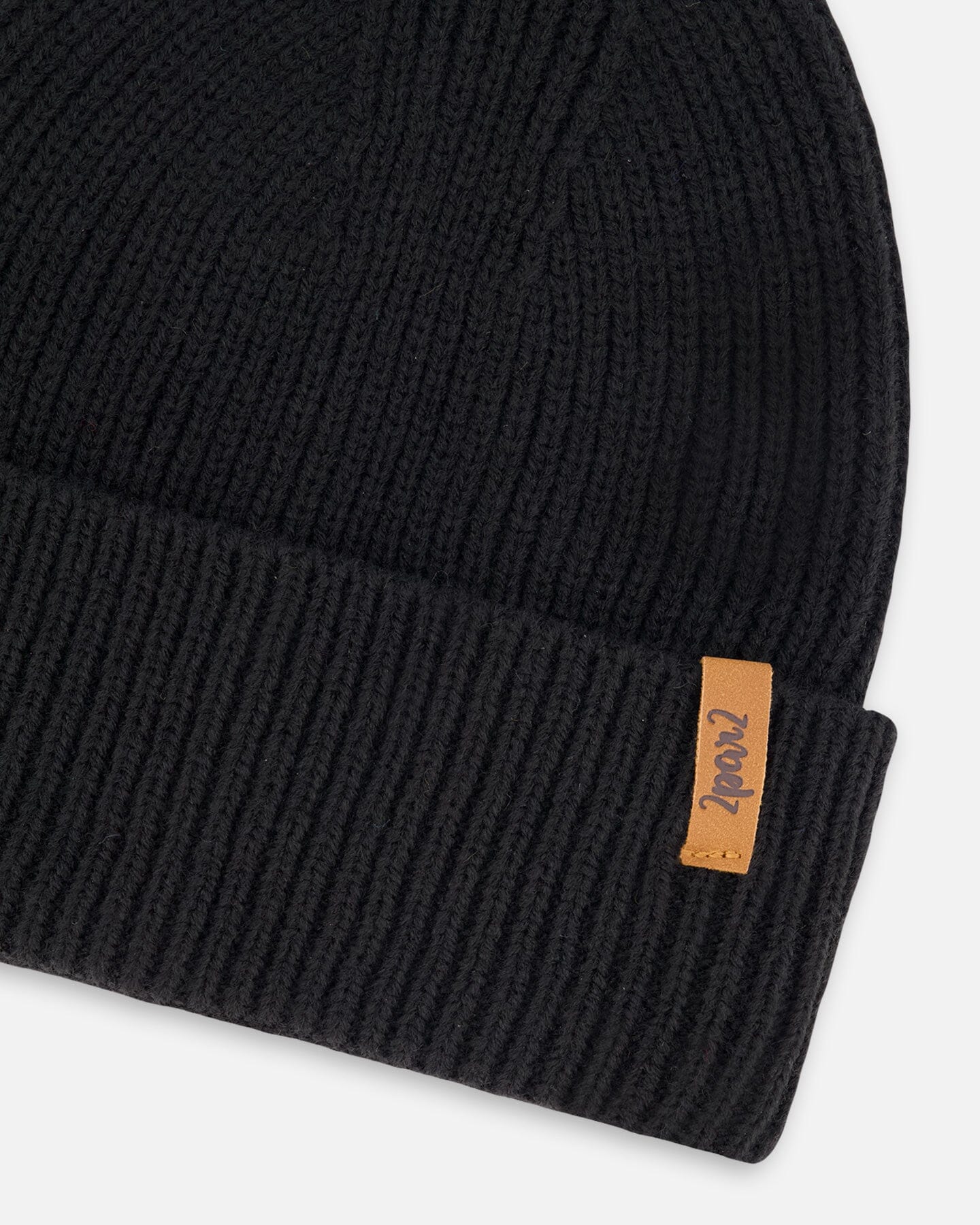 Mid-Season Knit Hat Black-2