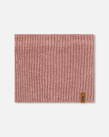 Mid-Season Knit Neck Warmer Dusty Pink-0