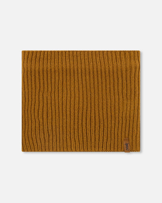 Mid-Season Knit Neck Warmer Brown Pecan-0