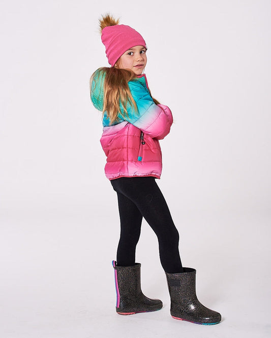 Mid-Season Jersey Pompom Hat Candy Pink-1