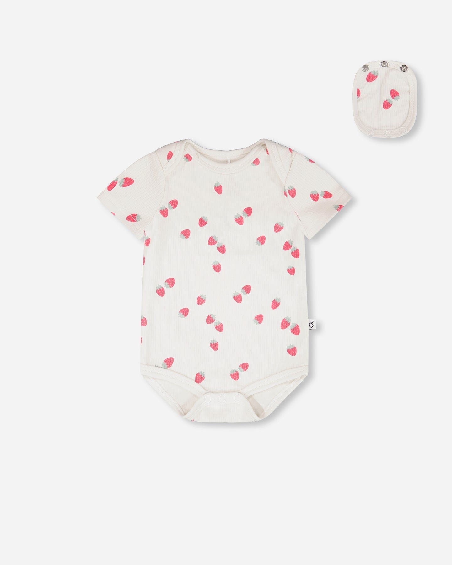 Evolutive Cotton Jersey 3 Pack Onesie White-1