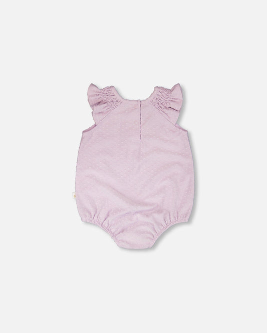 Jersey Romper Lavender-1