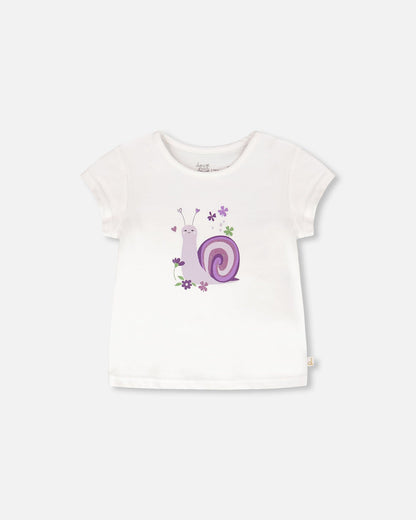 Organic Cotton Jersey T-Shirt White-0