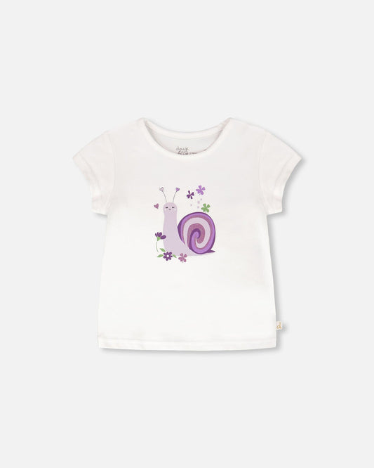 Organic Cotton Jersey T-Shirt White-0