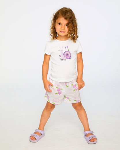 Organic Cotton Jersey T-Shirt White-2