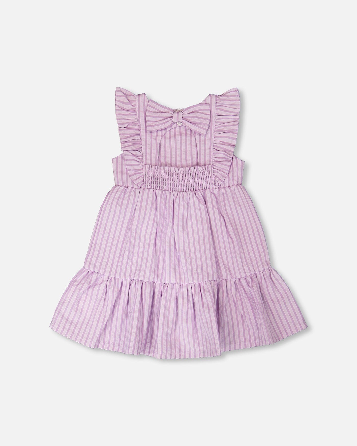 Striped Dress Lavender-4
