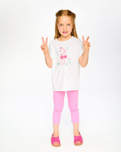 Organic Cotton Jersey T-Shirt White-1