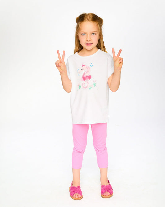 Organic Cotton Jersey T-Shirt White-1