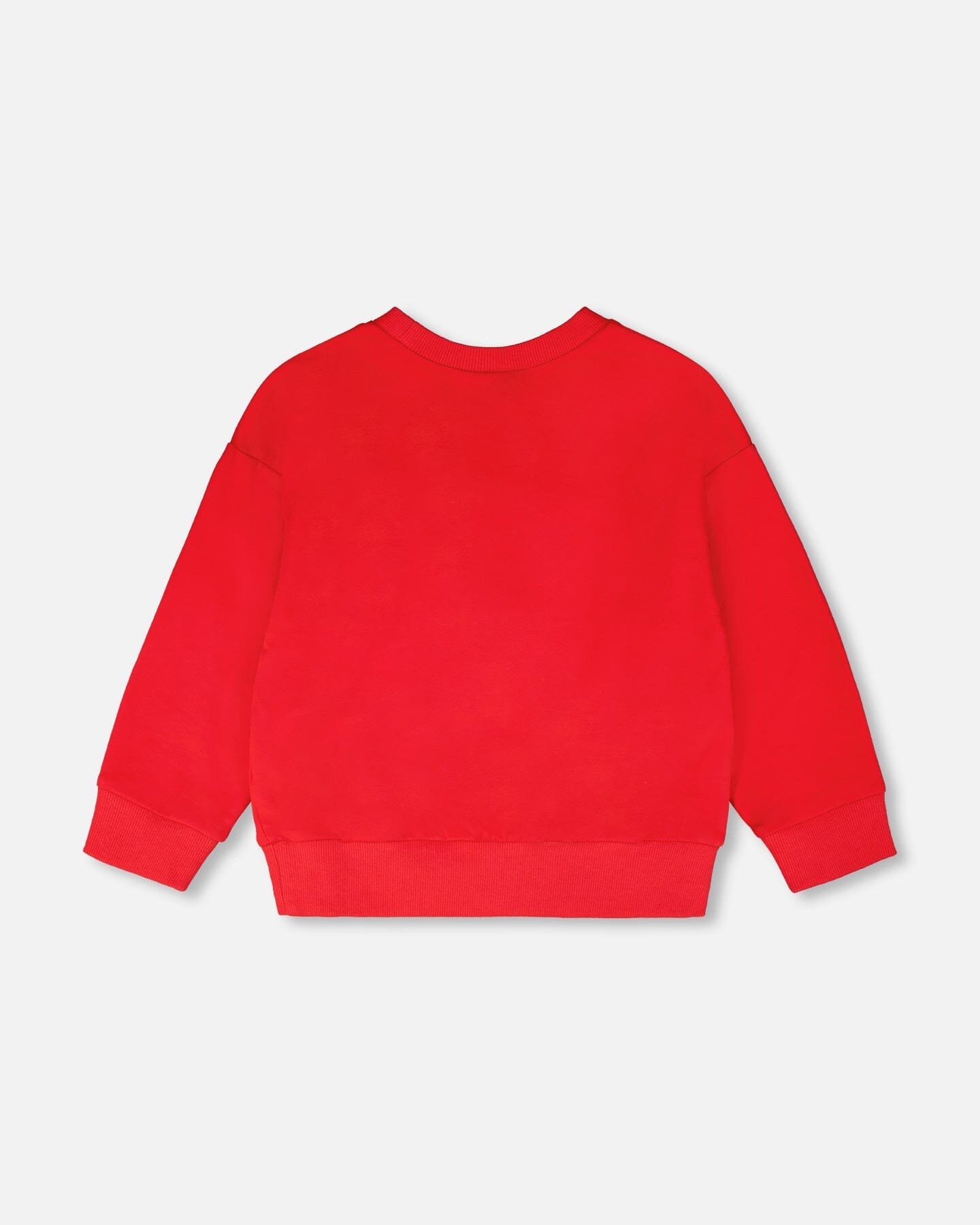 French Terry Sweatshirt Red-3
