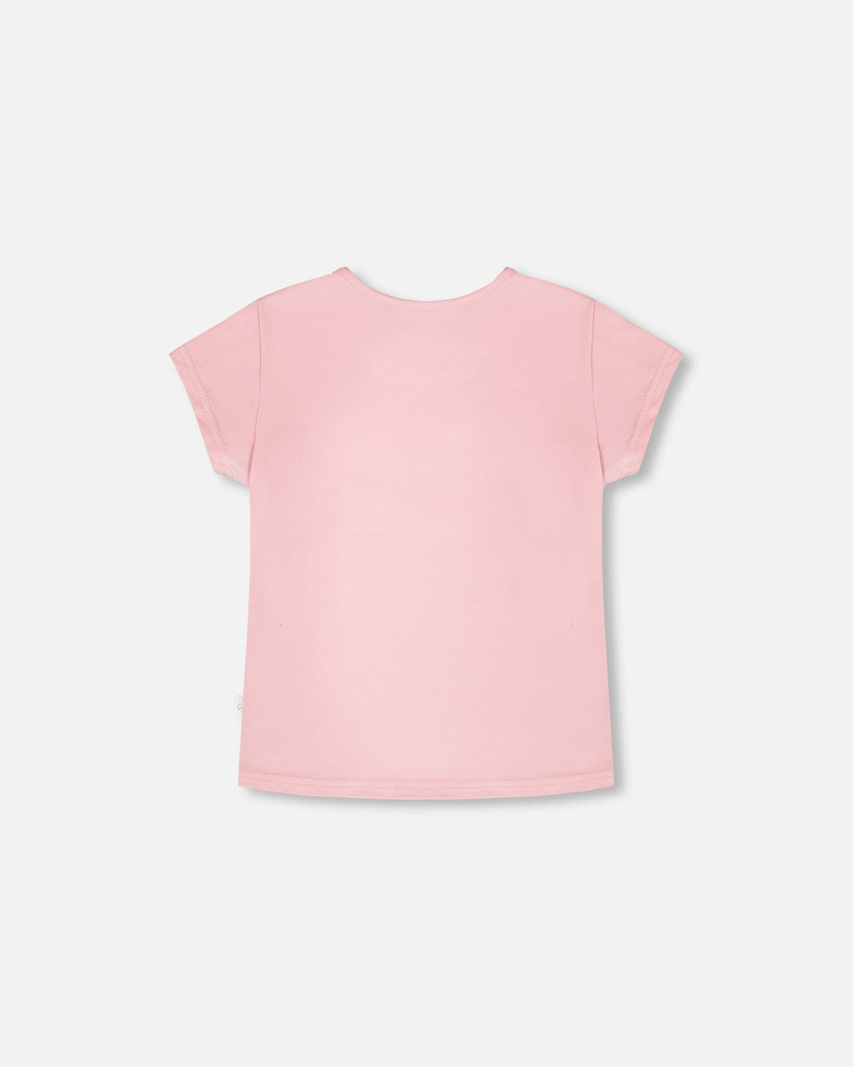 Organic Cotton Jersey T-Shirt Dusty Pink-2