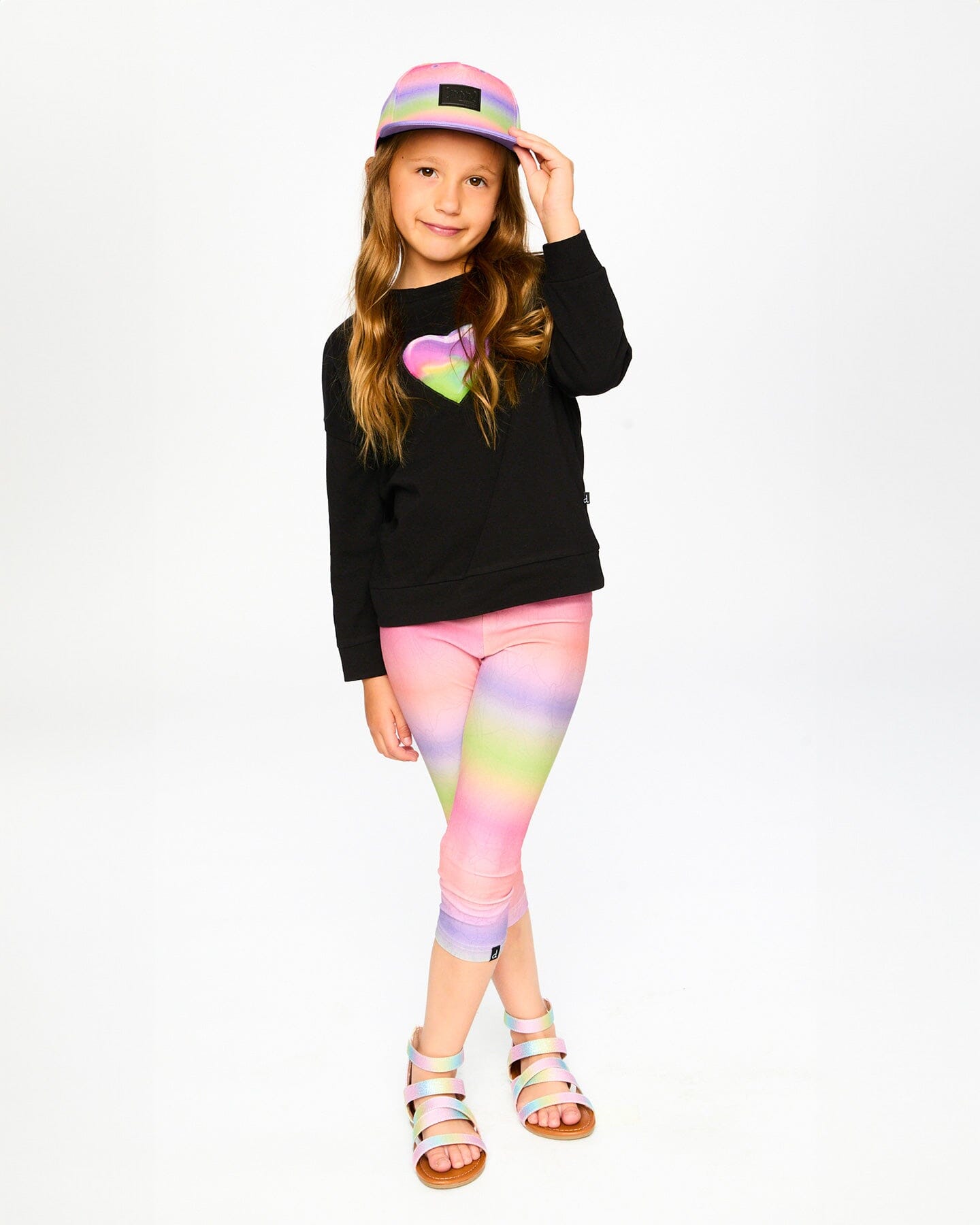 Organic Cotton Jersey Long Sleeve T-Shirt Black-3