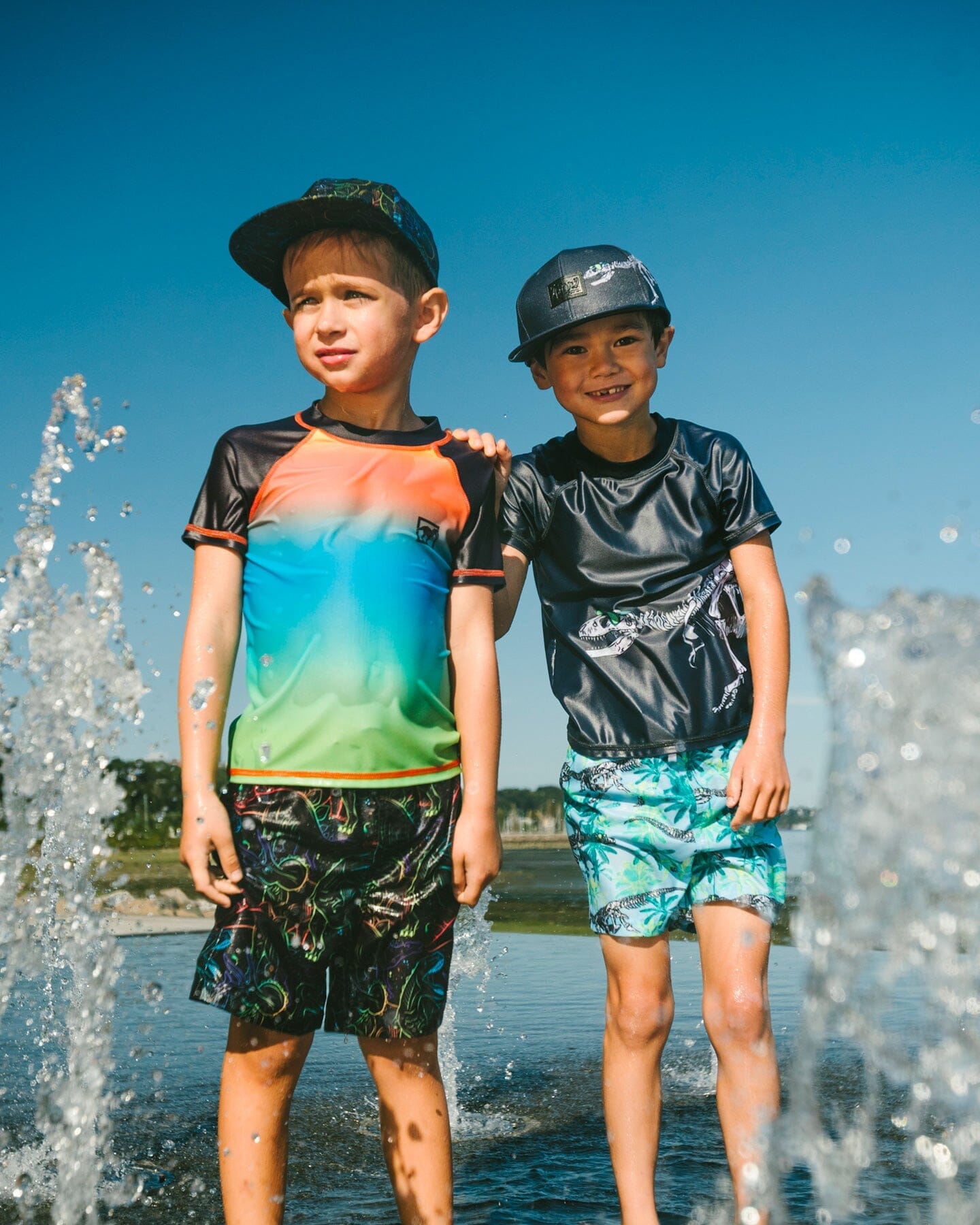 Short Sleeve Rashguard Black-1