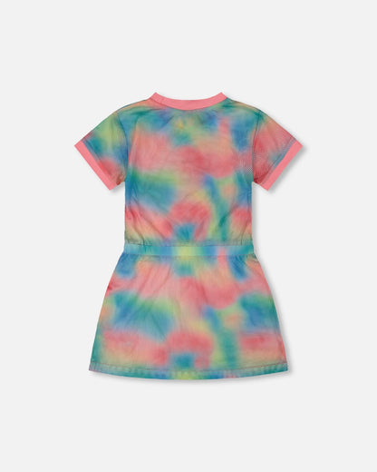 Mesh Beach Dress Multicolor-3