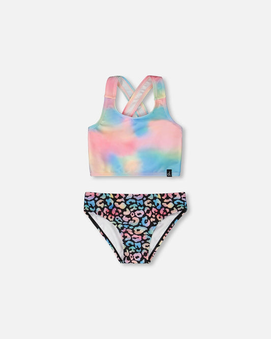Two-Piece Swimsuit Multicolored-0