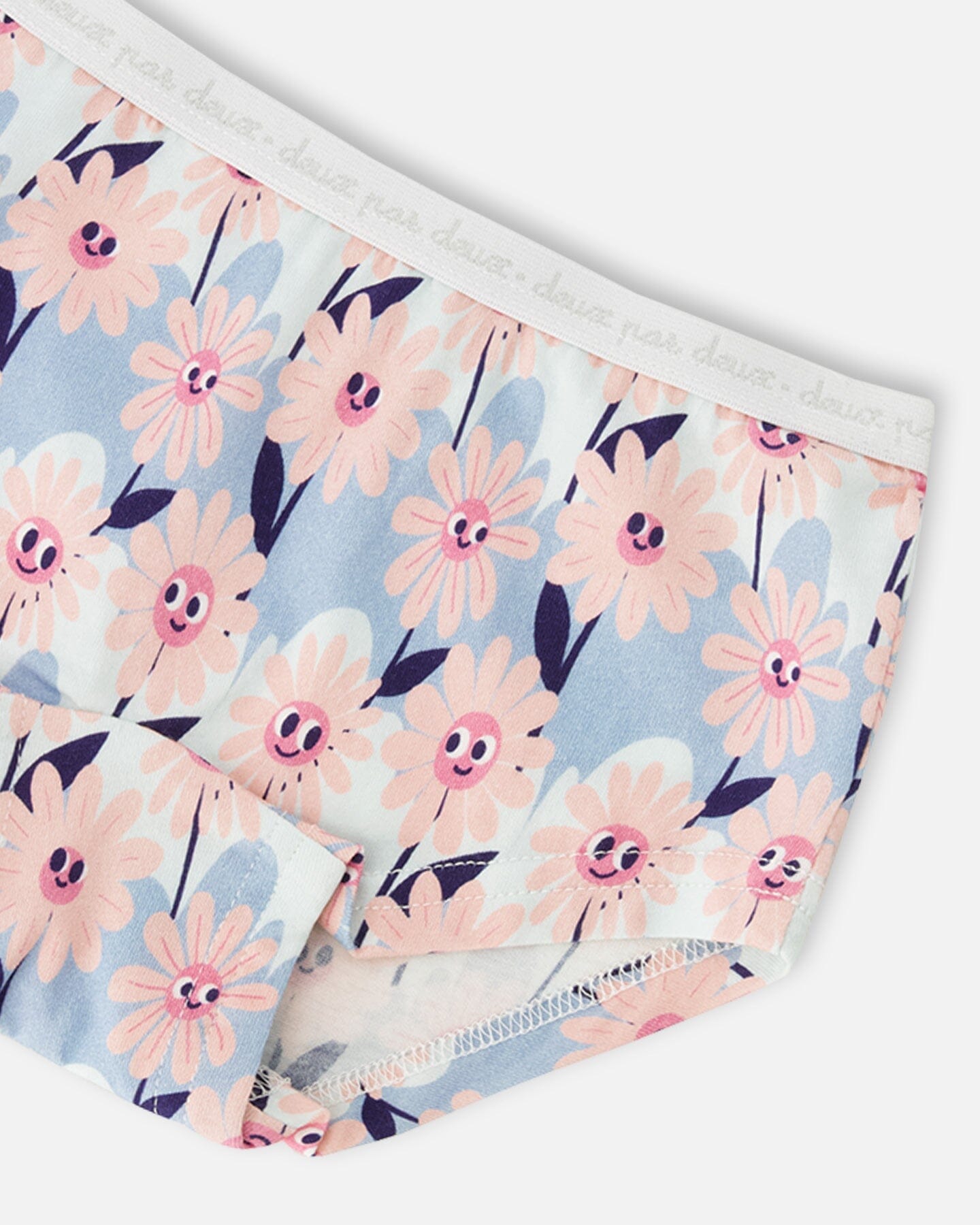 Printed Boyshort Panties (Pack Of 3) In Organic Cotton-2
