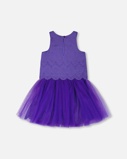 Sleeveless Top And Skirt Set Mauve-2