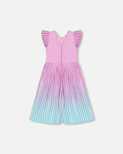 Capri Jumpsuit Mauve Gradient-2