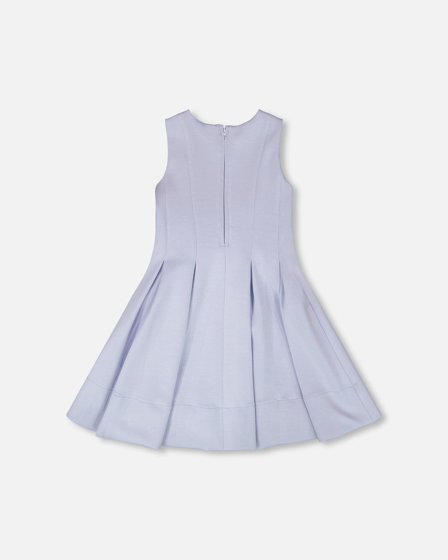 Sleeveless Neoprene Dress Lavender-2