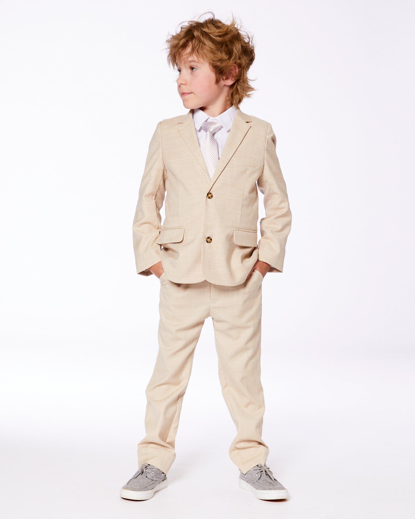 Classic Pants Beige-1
