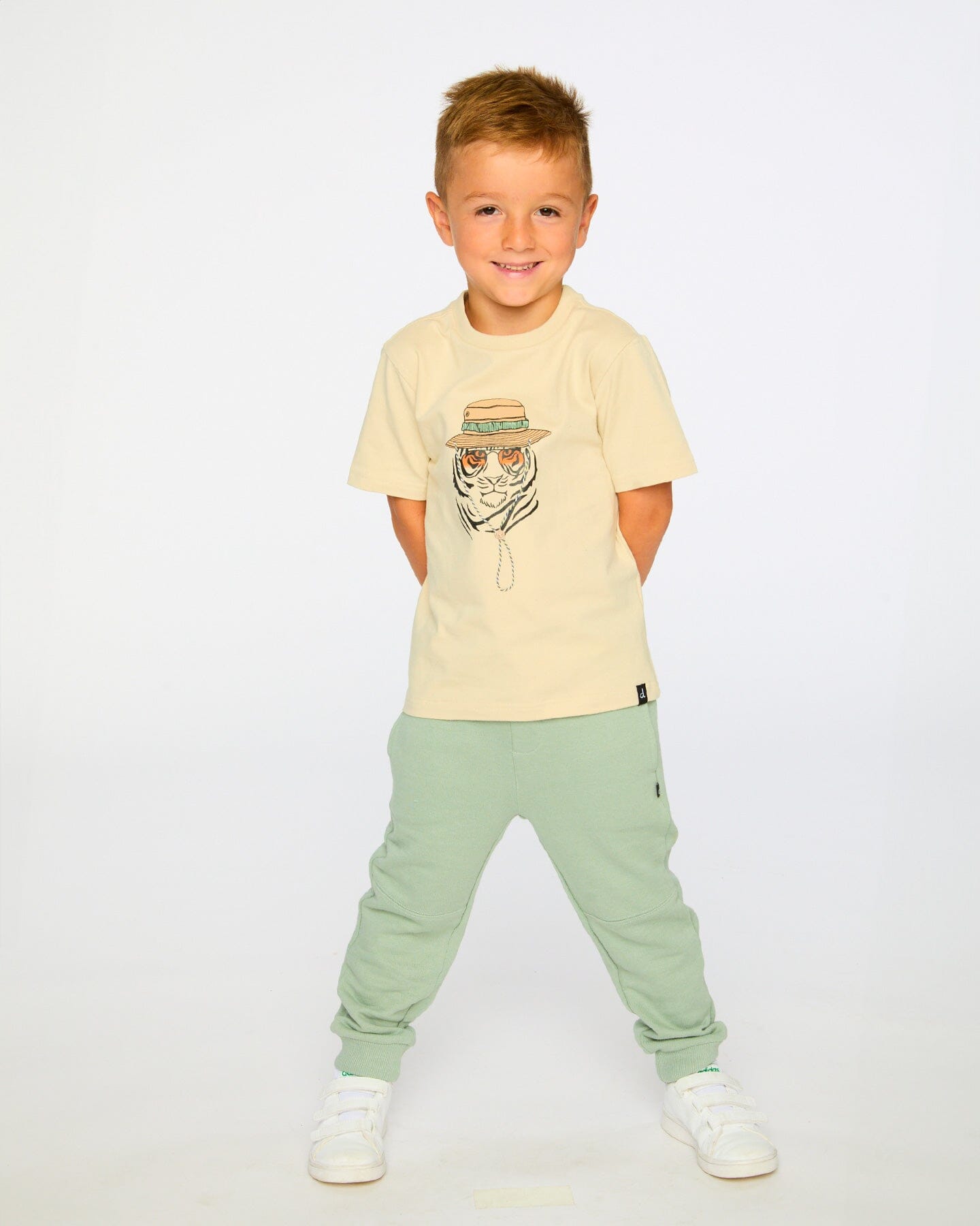 French Terry Sweatpants Mint Green-1