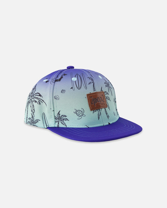 Cap Blue Beach Print-0
