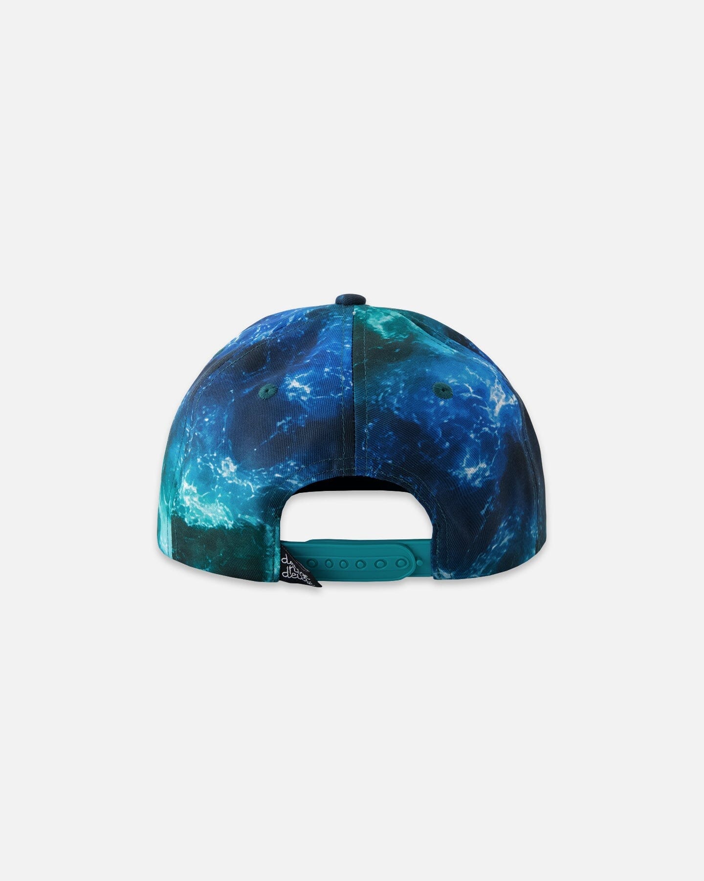 Cap Blue Wave Print-2