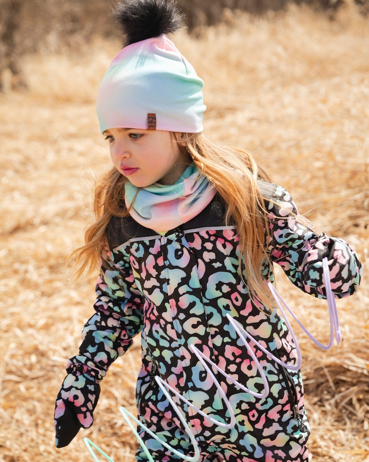 Stretch Jersey Neck Tube Multicolored-1