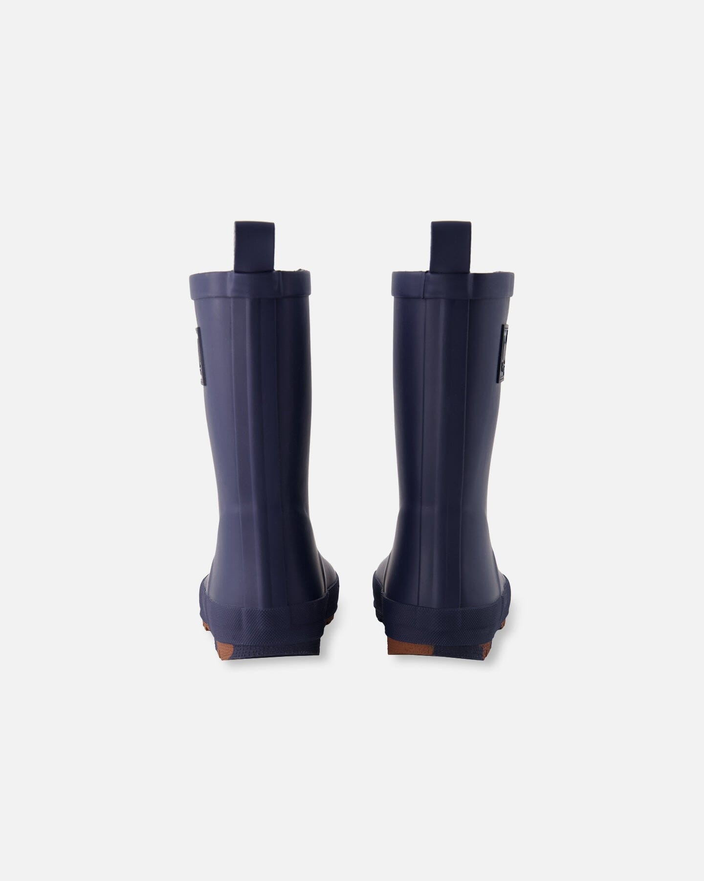 Rain Boots In Natural Rubber Navy Blue-3