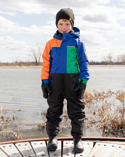 Mid-Season Mittens In Recycled Polyester Black-1