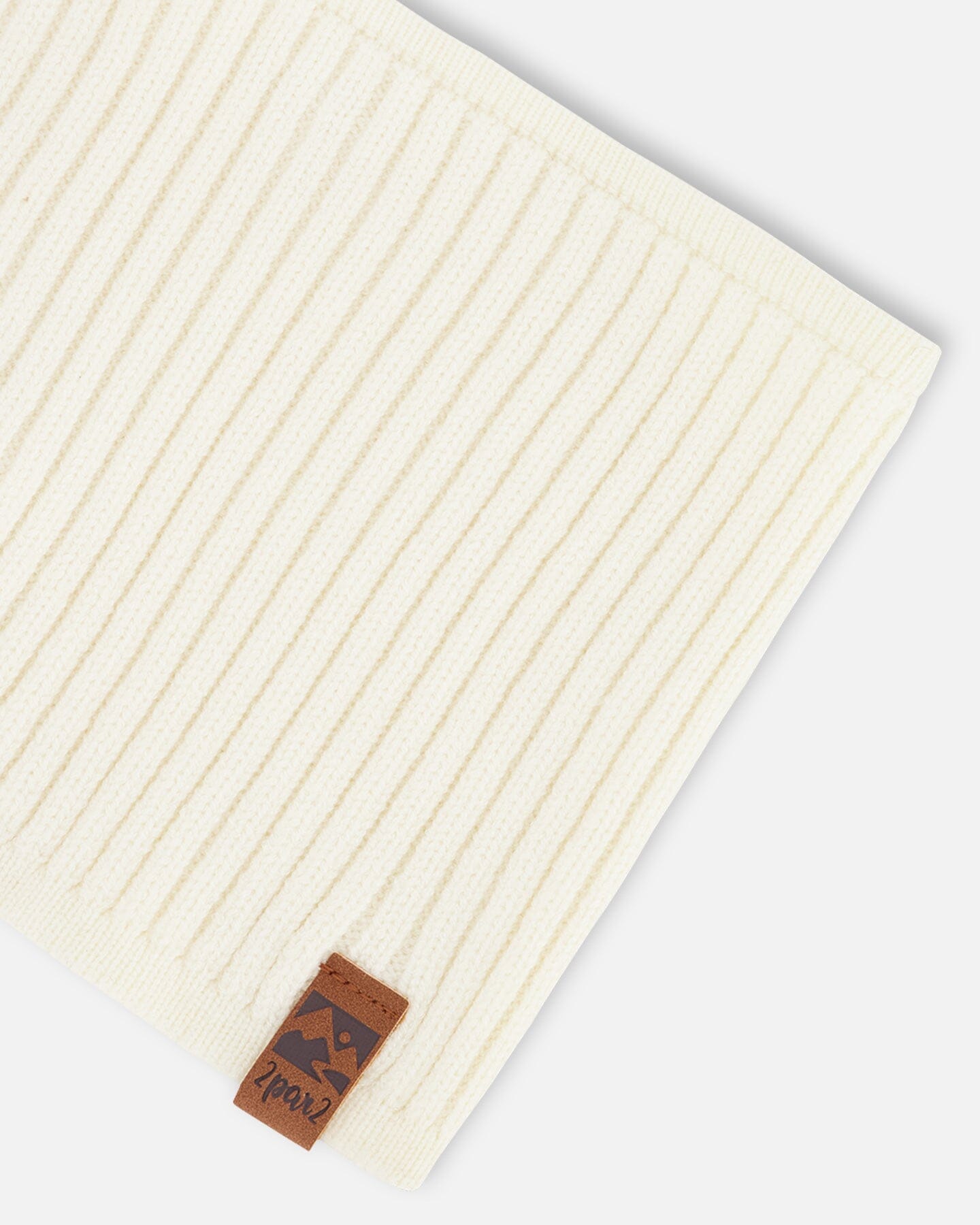 Knit Neck Tube Off White-3