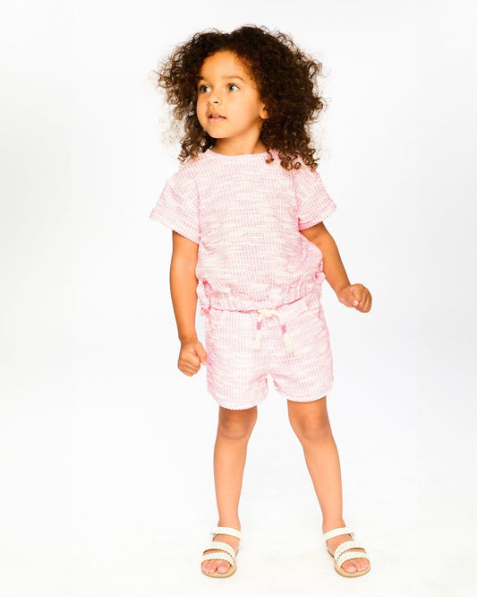 Jacquard Knit Shorts Multicolored-1